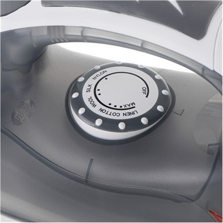 Mesko MS 5037 Steam Iron, 2800 W, Water tank capacity 170 ml, Continuous steam 35 g/min, Grey Mesko MS 5037 Steam Iron, 2800 W, Water tank capacity 170 ml, Continuous steam 35 g/min, Grey