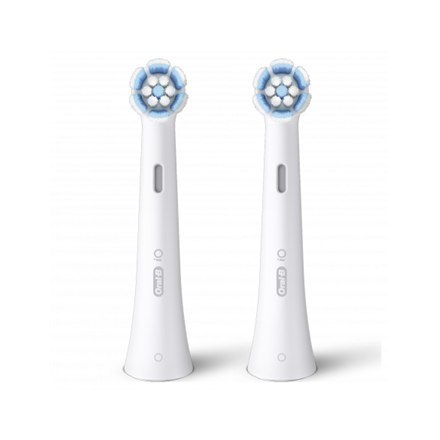 Oral-B Replaceable Toothbrush Heads iO Gentle Care For adults, Number of brush heads included 2, White Oral-B Replaceable Toothbrush Heads iO Gentle Care For adults, Number of brush heads included 2, White