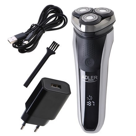 Adler Electric Shaver AD 2933 Operating time (max) 180 min, Lithium Ion, Black Adler Electric Shaver AD 2933 Operating time (max) 180 min, Lithium Ion, Black