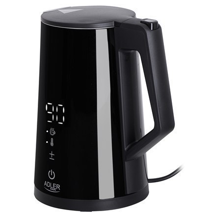 Adler Kettle AD 1345b Electric, 2200 W, 1.7 L, Stainless steel, 360° rotational base, Black Adler Kettle AD 1345b Electric, 2200 W, 1.7 L, Stainless steel, 360° rotational base, Black