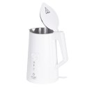 Adler Kettle AD 1345w Electric, 2200 W, 1.7 L, Stainless steel, 360° rotational base, White Adler Kettle AD 1345w Electric, 2200 W, 1.7 L, Stainless steel, 360° rotational base, White