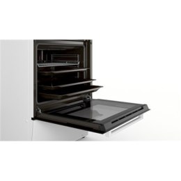 Kuchenka Bosch Cooker HKA090220U Series 2 Vitroceramiczna, Piekarnik typ Elektr, Biały, Width 60 cm, Grilling, 66 L, Depth 60 cm