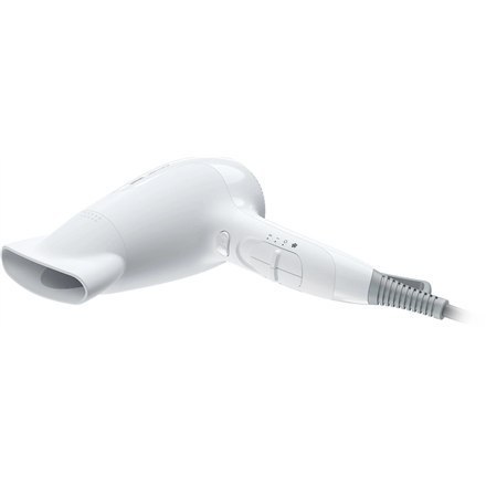 Braun Hair Dryer HD385 2000 W, Number of temperature settings 3, Ionic function, Diffuser nozzle, White Braun Hair Dryer HD385 2000 W, Number of temperature settings 3, Ionic function, Diffuser nozzle, White