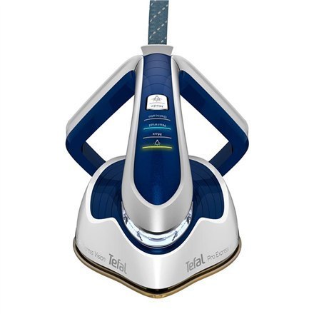 TEFAL Steam Station GV9812 Pro Express 3000 W, 1.2 L, 8.1 bar, Auto power off, Vertical steam function, Calc-clean function, Blu TEFAL Steam Station GV9812 Pro Express 3000 W, 1.2 L, 8.1 bar, Auto power off, Vertical steam function, Calc-clean function, Blu