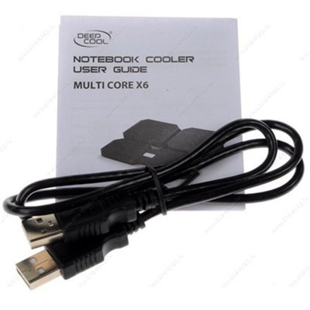 Deepcool Multicore x6 Notebook cooler up to 15.6" 900g g, 380X295X24mm mm, Black Deepcool Multicore x6 Notebook cooler up to 15.6" 900g g, 380X295X24mm mm, Black