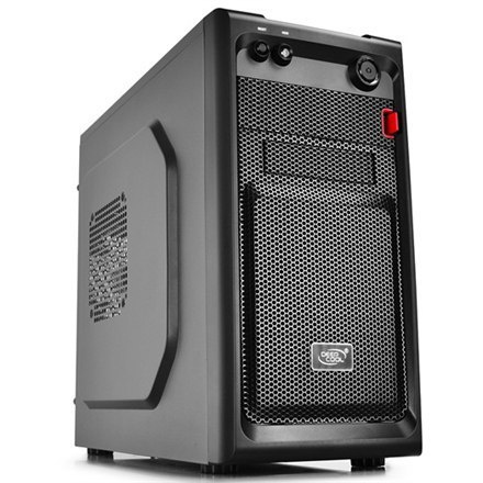 Deepcool Smarter USB 3.0 x1, USB 2.0 x 1, Mic x1, Spk x1, black, Mini-Tower Deepcool Smarter USB 3.0 x1, USB 2.0 x 1, Mic x1, Spk x1, black, Mini-Tower