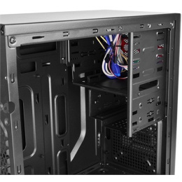Deepcool Smarter USB 3.0 x1, USB 2.0 x 1, Mic x1, Spk x1, black, Mini-Tower