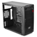 Deepcool Smarter USB 3.0 x1, USB 2.0 x 1, Mic x1, Spk x1, black, Mini-Tower Deepcool Smarter USB 3.0 x1, USB 2.0 x 1, Mic x1, Spk x1, black, Mini-Tower