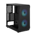 Fractal Design Focus 2 RGB Black TG Clear Tint, Midi Tower, Power supply included No Fractal Design Focus 2 RGB Black TG Clear Tint, Midi Tower, Power supply included No