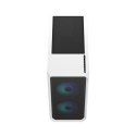 Fractal Design Focus 2 RGB White TG Clear Tint, Midi Tower, Power supply included No