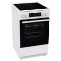 Gorenje Cooker GECS5C70WA Hob type Vitroceramic, Oven type Electric, White, Width 50 cm, Grilling, LED, 70 L, Depth 59.4 cm Gorenje Cooker GECS5C70WA Hob type Vitroceramic, Oven type Electric, White, Width 50 cm, Grilling, LED, 70 L, Depth 59.4 cm