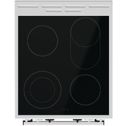 Gorenje Cooker GECS5C70WA Hob type Vitroceramic, Oven type Electric, White, Width 50 cm, Grilling, LED, 70 L, Depth 59.4 cm Gorenje Cooker GECS5C70WA Hob type Vitroceramic, Oven type Electric, White, Width 50 cm, Grilling, LED, 70 L, Depth 59.4 cm