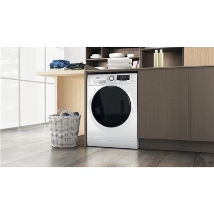 Hotpoint Washing Machine With Dryer NDD 11725 DA EE Energy efficiency class E, Front loading, Washing capacity 11 kg, 1551 RPM, Hotpoint Washing Machine With Dryer NDD 11725 DA EE Energy efficiency class E, Front loading, Washing capacity 11 kg, 1551 RPM,