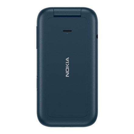 Nokia 2660 Flip Blue, 2.8 ", TFT LCD, 240 x 320, Unisoc, T107, Internal RAM 0.048 GB, 0.128 GB, microSDHC, Dual SIM, Main camera Nokia 2660 Flip Blue, 2.8 ", TFT LCD, 240 x 320, Unisoc, T107, Internal RAM 0.048 GB, 0.128 GB, microSDHC, Dual SIM, Main camera