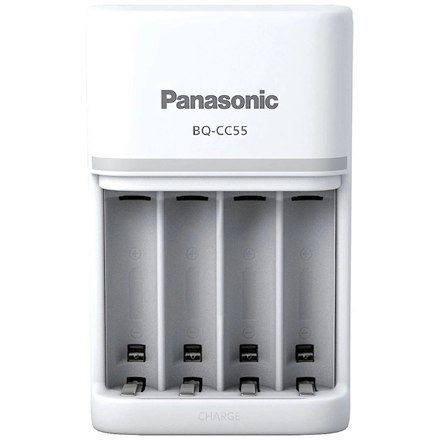 Panasonic Battery Charger ENELOOP BQ-CC55E AA/AAA, 1.5 hours Panasonic Battery Charger ENELOOP BQ-CC55E AA/AAA, 1.5 hours