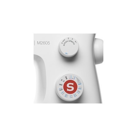 Singer Sewing Machine M2605 Number of stitches 12, White Singer Sewing Machine M2605 Number of stitches 12, White