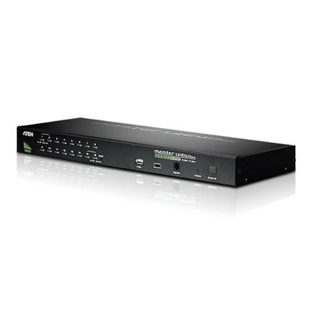 Aten CS1716A 16-Port PS/2-USB VGA KVM Switch with Daisy-Chain Port and USB Peripheral Support Aten CS1716A 16-Port PS/2-USB VGA KVM Switch with Daisy-Chain Port and USB Peripheral Support