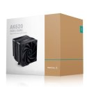 Deepcool AK620 Zero Dark, Intel, AMD, CPU Air Cooler Deepcool AK620 Zero Dark, Intel, AMD, CPU Air Cooler