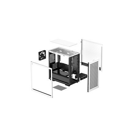 Deepcool CH370 White, Micro ATX, Power supply included No Deepcool CH370 White, Micro ATX, Power supply included No