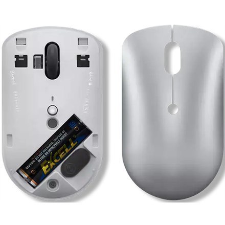 Lenovo Wireless Compact Mouse 540 Cloud Grey, 2.4G Wireless via USB-C receiver Lenovo Wireless Compact Mouse 540 Cloud Grey, 2.4G Wireless via USB-C receiver