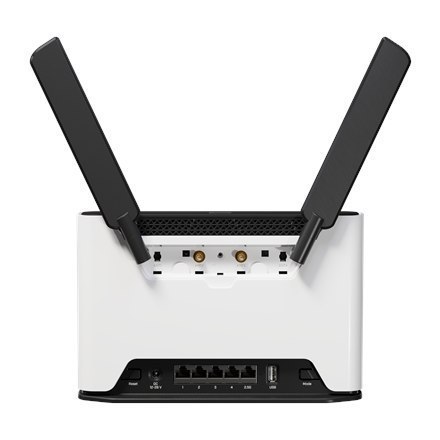 MikroTik Chateau LTE18 ax S53UG+5HaxD2HaxD-TC&EG18-EA 802.11ax, 574 Mbit/s (2.4 GHz) / 1200 Mbit/s (5 GHz) Mbit/s, Ethernet LAN MikroTik Chateau LTE18 ax S53UG+5HaxD2HaxD-TC&EG18-EA 802.11ax, 574 Mbit/s (2.4 GHz) / 1200 Mbit/s (5 GHz) Mbit/s, Ethernet LAN