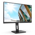 AOC Monitor U27P2 27 ", IPS, UHD, 3840 x 2160, 16:9, 4 ms, 350 cd/m², Black, Headphone out (3.5mm), 60 Hz AOC Monitor U27P2 27 ", IPS, UHD, 3840 x 2160, 16:9, 4 ms, 350 cd/m², Black, Headphone out (3.5mm), 60 Hz