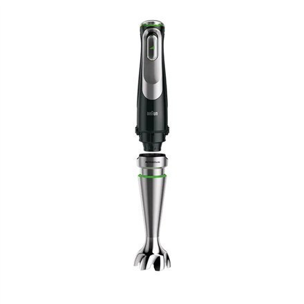 Braun Hand Blender MQ9138XI MultiQuick 9 1200 W, Number of speeds 3, Chopper, Ice crushing, Black/Stainless Steel Braun Hand Blender MQ9138XI MultiQuick 9 1200 W, Number of speeds 3, Chopper, Ice crushing, Black/Stainless Steel