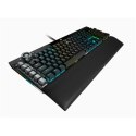 Corsair K100 RGB Optical Mechanical Gaming Keyboard, US, Wired, Black/Red Corsair K100 RGB Optical Mechanical Gaming Keyboard, US, Wired, Black/Red