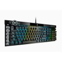 Corsair K100 RGB Optical Mechanical Gaming Keyboard, US, Wired, Black/Red Corsair K100 RGB Optical Mechanical Gaming Keyboard, US, Wired, Black/Red