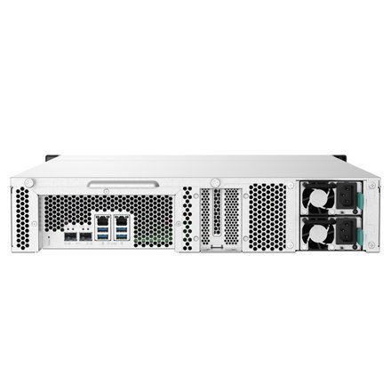 QNAP 12-Bay TS-1232PXU-RP-4G AL324 quad-core, Processor frequency 1.7 GHz, 4 GB, DDR4, 2x2.5 Gigabit Ethernet Port, 2 x 10GbE S QNAP 12-Bay TS-1232PXU-RP-4G AL324 quad-core, Processor frequency 1.7 GHz, 4 GB, DDR4, 2x2.5 Gigabit Ethernet Port, 2 x 10GbE S