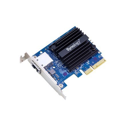 Synology E10G18-T1 Single Port 10Gb RJ45 PCIe Network Interface Card PCIe 3.0 x4 Synology E10G18-T1 Single Port 10Gb RJ45 PCIe Network Interface Card PCIe 3.0 x4