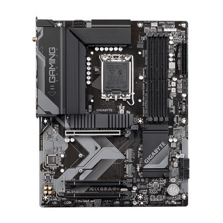 Gigabyte B760 GAMING X AX 1.1 M/B Processor family Intel, Processor socket LGA1700, DDR5 DIMM, Memory slots 4, Supported hard d Gigabyte B760 GAMING X AX 1.1 M/B Processor family Intel, Processor socket LGA1700, DDR5 DIMM, Memory slots 4, Supported hard d