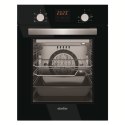 Piekarnik Simfer Oven 4207BERSP 47 L, Multifunctional, Manual, Pop-up knobs, Width 45 cm, Black Piekarnik Simfer Oven 4207BERSP 47 L, Multifunctional, Manual, Pop-up knobs, Width 45 cm, Black