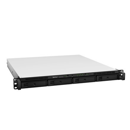 Synology Rack NAS RS1619xs+ up to 4 HDD/SSD Hot-Swap, Intel Xeon D-1527 Quad Core, Processor frequency 2.2 GHz, 8 GB, DDR4, Redu Synology Rack NAS RS1619xs+ up to 4 HDD/SSD Hot-Swap, Intel Xeon D-1527 Quad Core, Processor frequency 2.2 GHz, 8 GB, DDR4, Redu