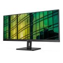AOC Monitor U34E2M 34 ", VA, WQHD, 3440 x 1440, 21:9, 4 ms, 300 cd/m², Black, 100 Hz, HDMI ports quantity 2 AOC Monitor U34E2M 34 ", VA, WQHD, 3440 x 1440, 21:9, 4 ms, 300 cd/m², Black, 100 Hz, HDMI ports quantity 2