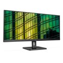 AOC Monitor U34E2M 34 ", VA, WQHD, 3440 x 1440, 21:9, 4 ms, 300 cd/m², Black, 100 Hz, HDMI ports quantity 2 AOC Monitor U34E2M 34 ", VA, WQHD, 3440 x 1440, 21:9, 4 ms, 300 cd/m², Black, 100 Hz, HDMI ports quantity 2