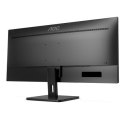AOC Monitor U34E2M 34 ", VA, WQHD, 3440 x 1440, 21:9, 4 ms, 300 cd/m², Black, 100 Hz, HDMI ports quantity 2 AOC Monitor U34E2M 34 ", VA, WQHD, 3440 x 1440, 21:9, 4 ms, 300 cd/m², Black, 100 Hz, HDMI ports quantity 2