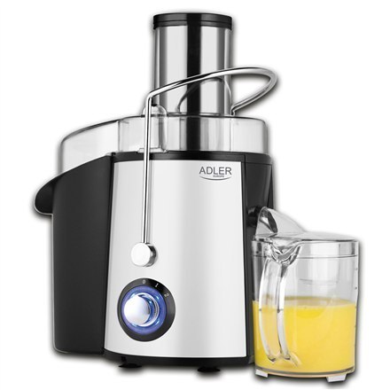 Adler Juicer AD 4128 Matt Black/White, 1000 W, Number of speeds 2 Adler Juicer AD 4128 Matt Black/White, 1000 W, Number of speeds 2