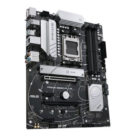 Asus PRIME B650-PLUS Processor family AMD, Processor socket AM5, DDR5 DIMM, Memory slots 4, Supported hard disk drive interfaces Asus PRIME B650-PLUS Processor family AMD, Processor socket AM5, DDR5 DIMM, Memory slots 4, Supported hard disk drive interfaces