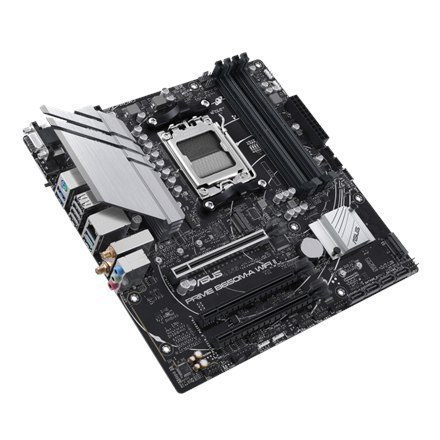 Asus PRIME B650M-A WIFI II Processor family AMD, Processor socket AM5, DDR5 DIMM, Memory slots 4, Supported hard disk drive inte Asus PRIME B650M-A WIFI II Processor family AMD, Processor socket AM5, DDR5 DIMM, Memory slots 4, Supported hard disk drive inte