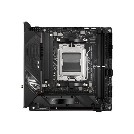 Asus ROG STRIX B650E-I GAMING WIFI Processor family AMD, Processor socket AM5, DDR5 DIMM, Memory slots 2, Supported hard disk dr Asus ROG STRIX B650E-I GAMING WIFI Processor family AMD, Processor socket AM5, DDR5 DIMM, Memory slots 2, Supported hard disk dr