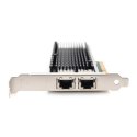 Digitus 10Gbps Dual Port Ethernet Server adapter PCIe X8, Intel X540 BT2 DN-10163 Digitus 10Gbps Dual Port Ethernet Server adapter PCIe X8, Intel X540 BT2 DN-10163