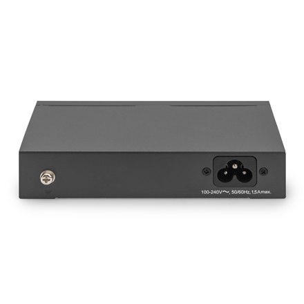 Digitus 4 Port Gigabit PoE Switch DN-95330-1 10/100/1000 Mbps (RJ-45), Unmanaged, Desktop, Ethernet LAN (RJ-45) ports 4 Digitus 4 Port Gigabit PoE Switch DN-95330-1 10/100/1000 Mbps (RJ-45), Unmanaged, Desktop, Ethernet LAN (RJ-45) ports 4