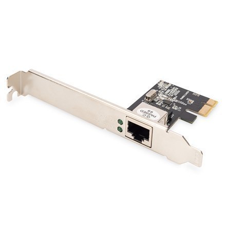 Digitus Gigabit Ethernet PCI Express Card 32-bit, low profile bracket, Realtek RTL8111H DN-10130-1 Digitus Gigabit Ethernet PCI Express Card 32-bit, low profile bracket, Realtek RTL8111H DN-10130-1