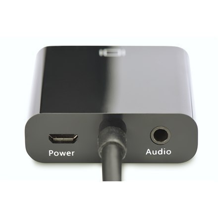 Digitus HDMI to VGA converter adapter DA-70461 Black Digitus HDMI to VGA converter adapter DA-70461 Black