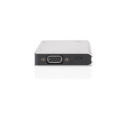 Digitus USB-C Multiport Travel Dock DA-70866 Digitus USB-C Multiport Travel Dock DA-70866
