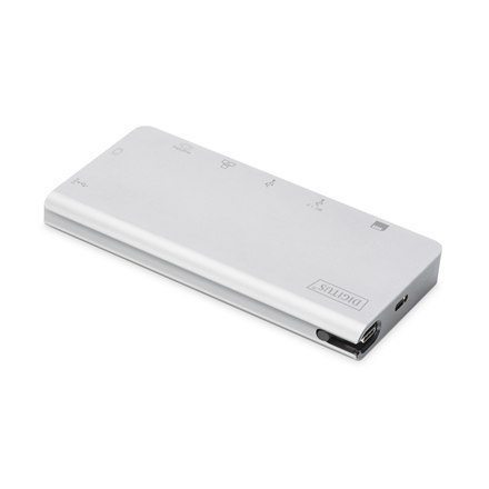 Digitus USB-C Multiport Travel Dock DA-70866 Digitus USB-C Multiport Travel Dock DA-70866