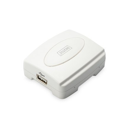 Digitus USB Print Server, 1-Port 1x RJ45, 1x USB A, USB 2.0 DN-13003-2 White Digitus USB Print Server, 1-Port 1x RJ45, 1x USB A, USB 2.0 DN-13003-2 White