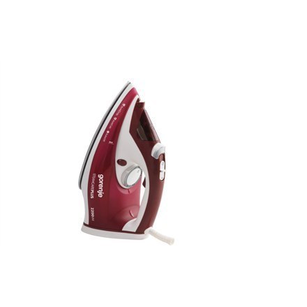 Gorenje Steam Iron SIH2200RBC Steam Iron, 2200 W, Water tank capacity 280 ml, Continuous steam 30 g/min, Red/White, Auto power o Gorenje Steam Iron SIH2200RBC Steam Iron, 2200 W, Water tank capacity 280 ml, Continuous steam 30 g/min, Red/White, Auto power o