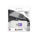 Kingston DataTraveler DT Micro Duo 3C 128 GB, USB Type-C and Type-A, Purple Kingston DataTraveler DT Micro Duo 3C 128 GB, USB Type-C and Type-A, Purple
